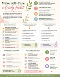 Daily Self-Care Tips (Printable)